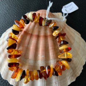 bracelet ambre baltique chips