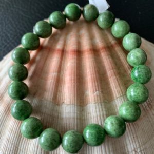 bracelet simple diopside 8 mm