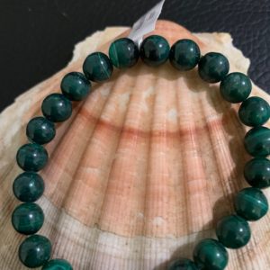 bracelet simple malachite 8 mm