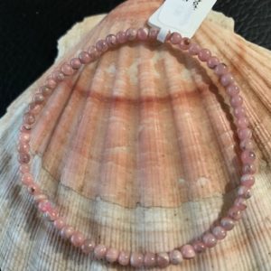 bracelet simple rhodochrosite 4 mm