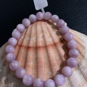 bracelet simple kunzite 6 mm